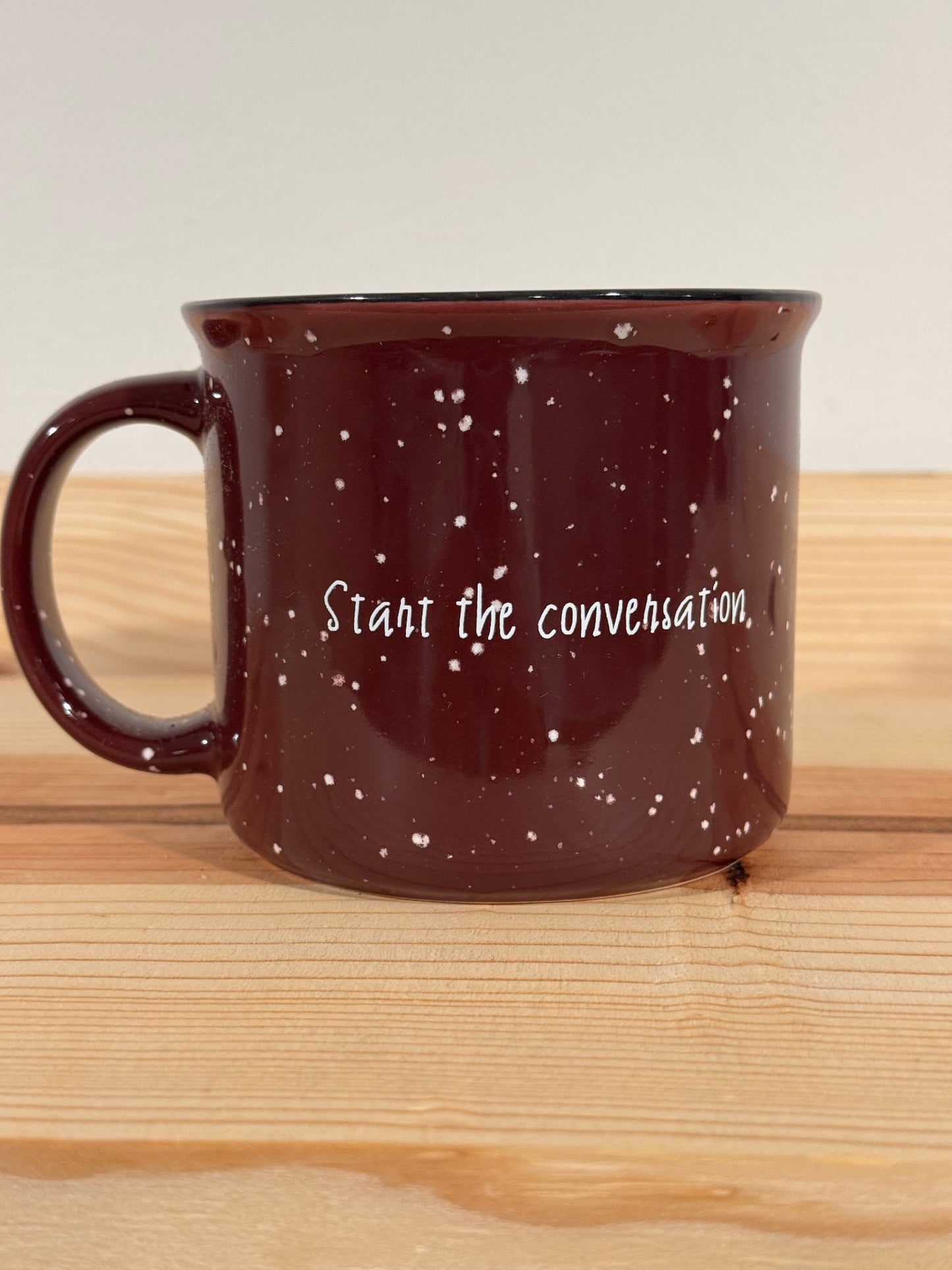 Operation Coffee "Start the Conversation" Camp Mug