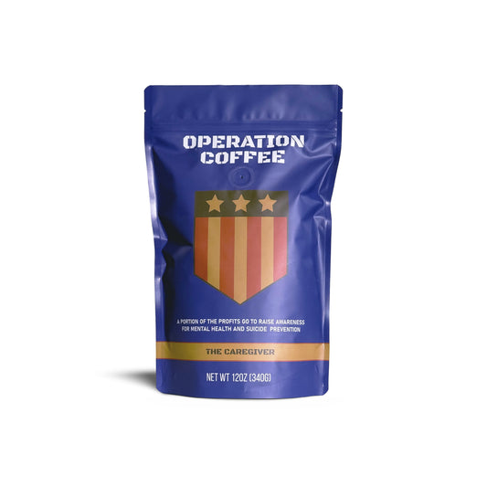 Operation Coffee The Caregiver Medium Roast 
Veteran Owned Wisconsin Coffee Roaster