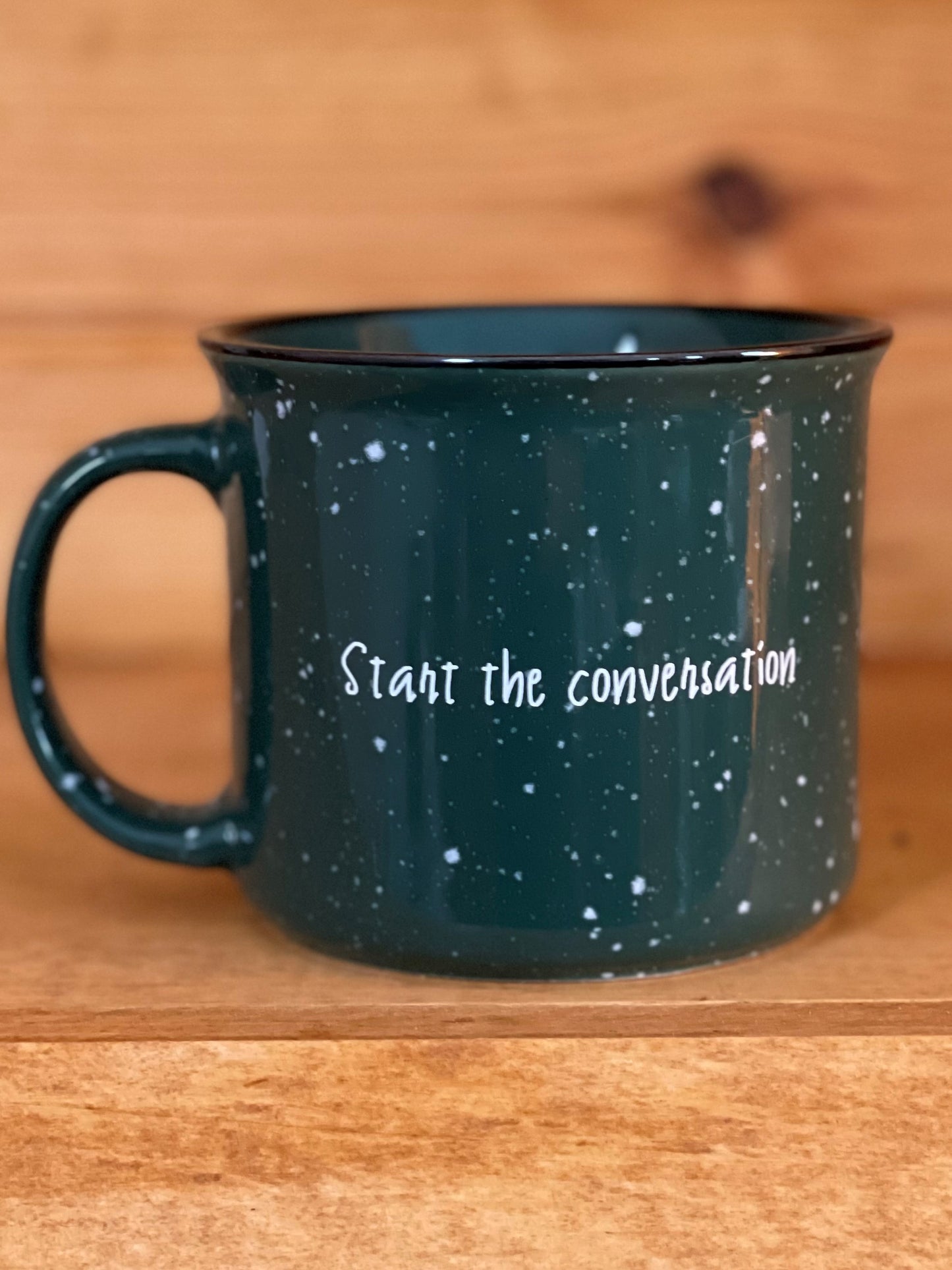 Operation Coffee "Start the Conversation" Camp Mug