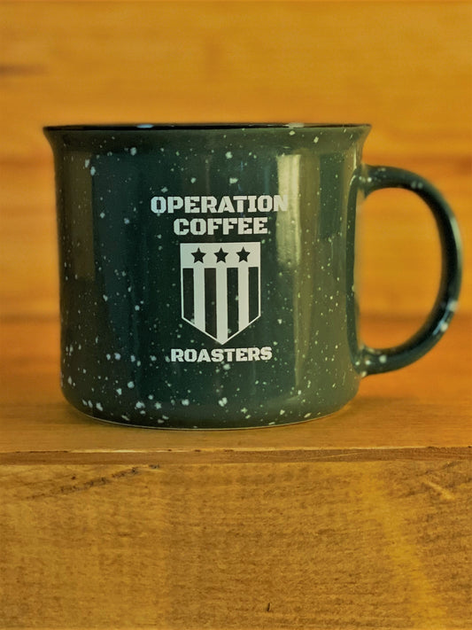Operation Coffee "Start the Conversation" Camp Mug
